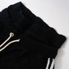 WATSON STUDIOS DOUBLE WAIST BLACK SWEATPANTS