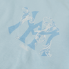 WATSON SINGLE STITCHED EMBROIDERED LOGO SKY BLUE TSHIRT