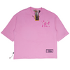 WATSON SINGLE STITCHED EMBROIDERED LOGO PINK TSHIRT
