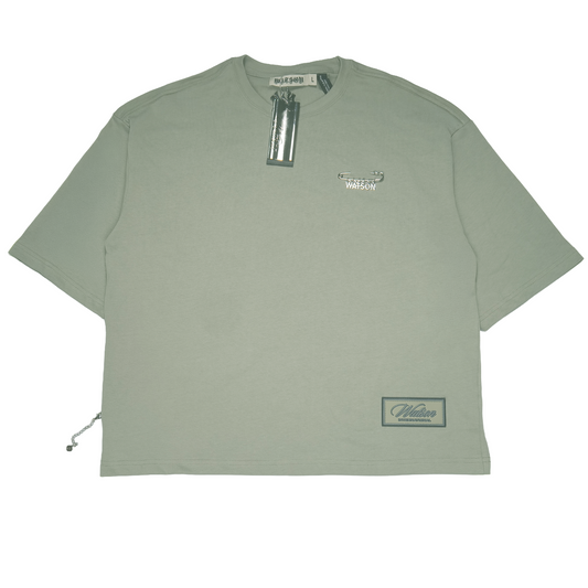 WATSON ESSENTIAL WITH PIN OLIVE TSHIRT