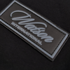 WATSON SINGLE STITCHED EMBROIDERED LOGO BLACK TSHIRT