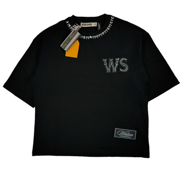 WATSON STUDIOS BLACK PIQUE TSHIRT