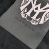 WATSON MANDALA STONES BLACK DENIM SHORTS