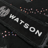 WATSON STARBURST BLACK DENIM SHORTS