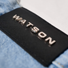WATSON FLOWER STONES LIGHT BLUE DENIM SHORTS