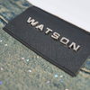 WATSON GLITTER DARK BLUE WASH DENIM SHORTS