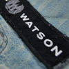 WATSON LIGHT BLUE WASH DENIM SHORTS