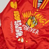 WU TANG FOREVER SATIN JACKET (RED)