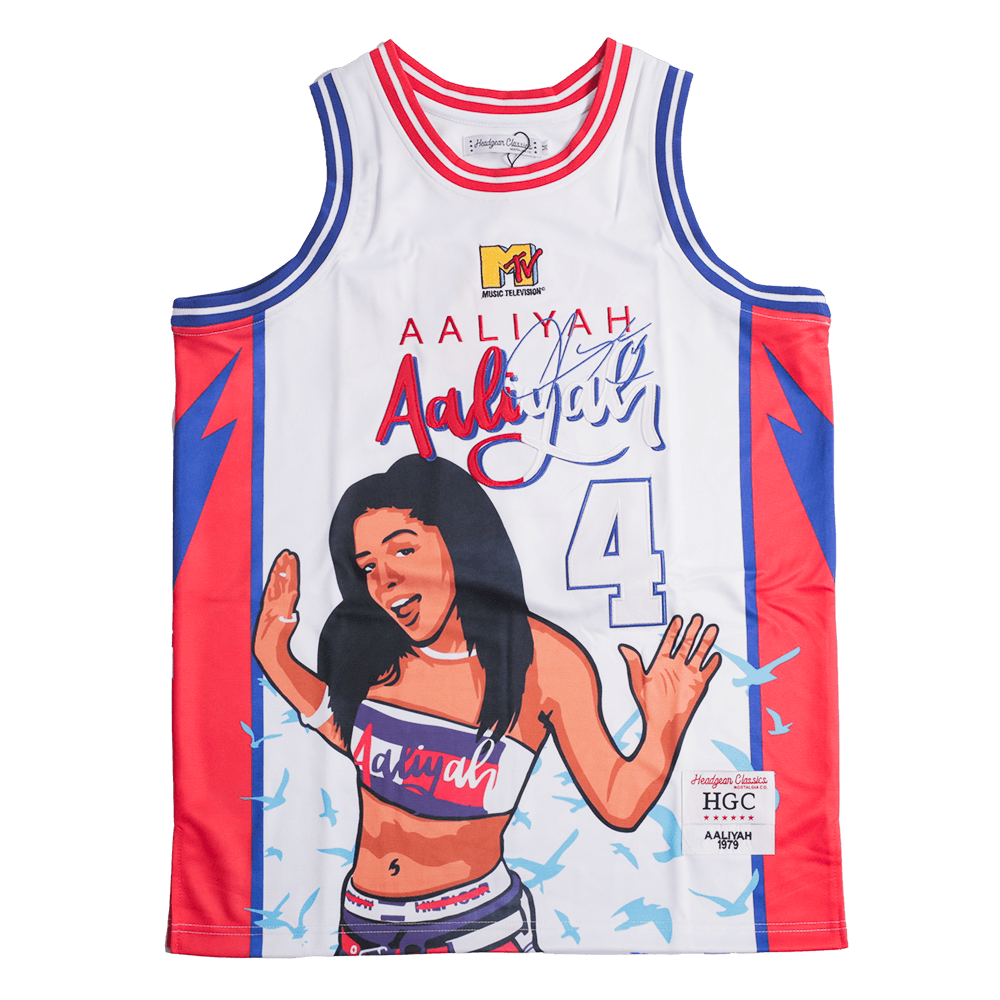 AALIYAH MTV BASKETBALL JERSEY - Allstarelite.com
