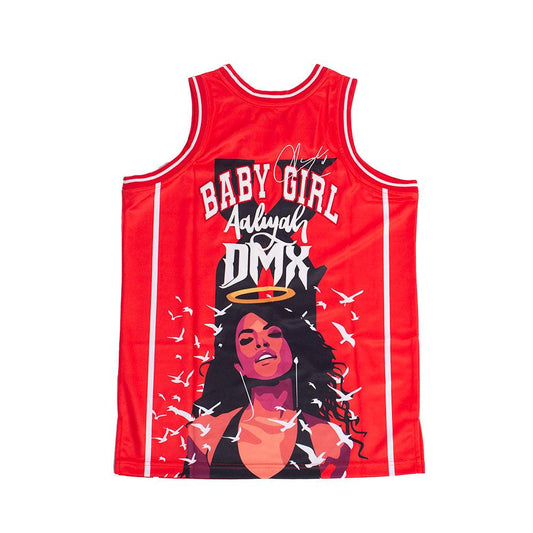 AALIYAH X DMX YOUTH BASKETBALL JERSEY - Allstarelite.com