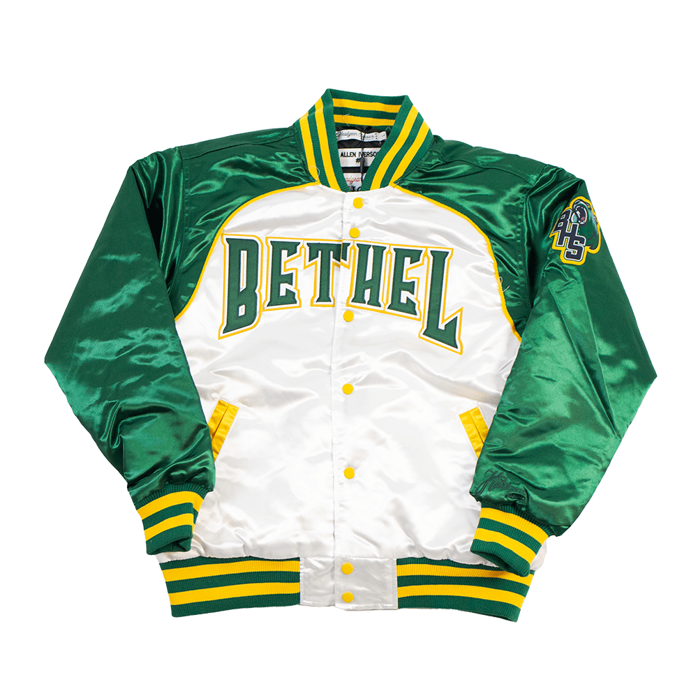 ALLEN IVERSON HIGH SCHOOL SATIN JACKET - Allstarelite.com
