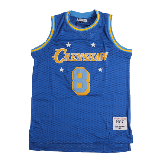 ALT KOBE CRENSHAW BASKETBALL JERSEY BLUE - Allstarelite.com
