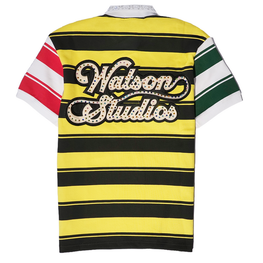 WATSON STUDIOS MULTI COLOR BLOCK POLO SHIRT
