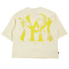 WATSON SINGLE STITCHED EMBROIDERED LOGO CREAM TSHIRT