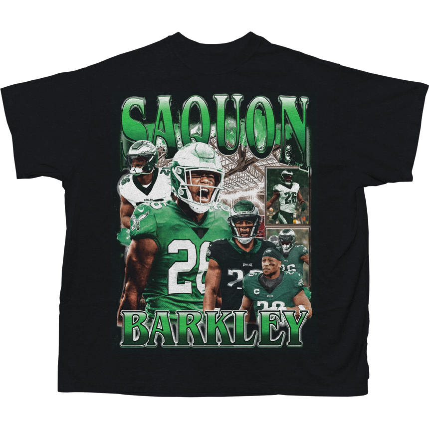 BARKLEY COLLAGE #2 T-SHIRT (BLACK)