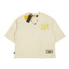 WATSON SINGLE STITCHED EMBROIDERED LOGO CREAM TSHIRT
