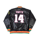 Black Fresh Prince Satin Jacket - Allstarelite.com