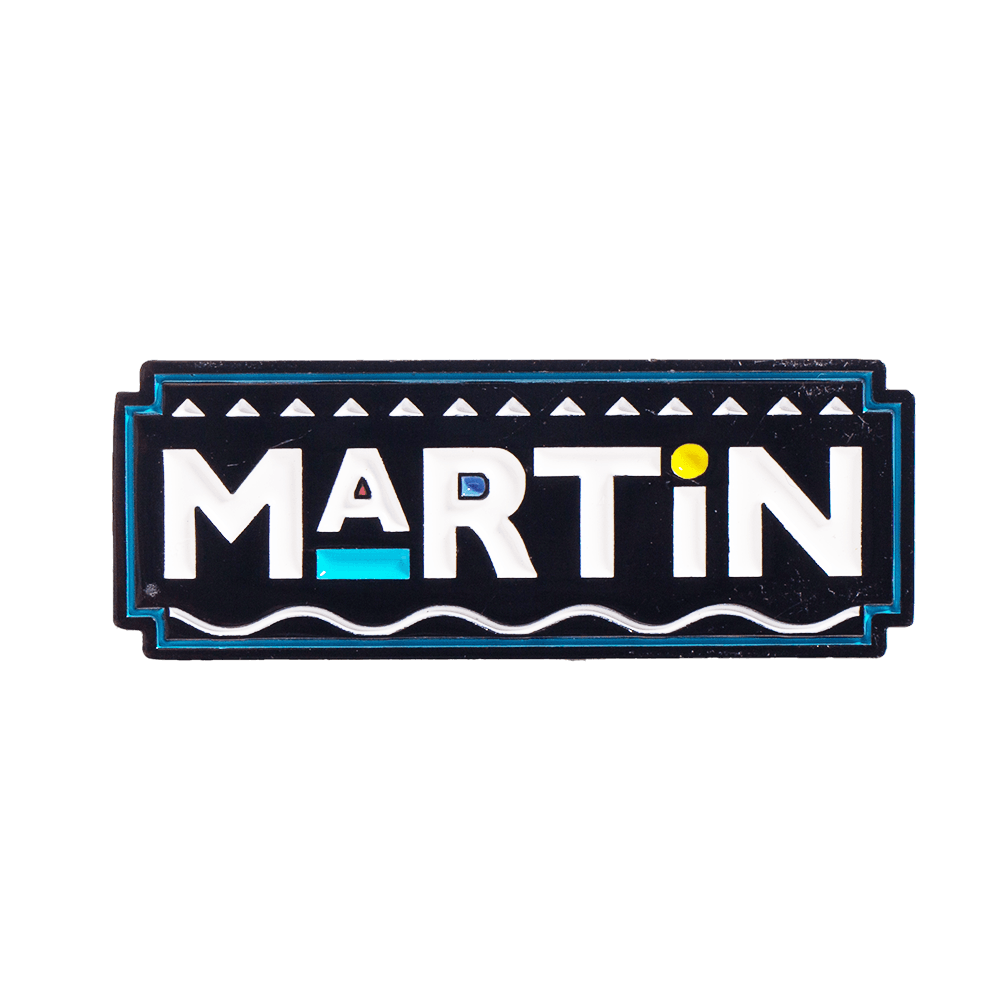 BLACK MARTIN PIN - Allstarelite.com