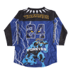 BLACK PANTHER YOUTH HOCKEY JERSEY PURPLE - Allstarelite.com