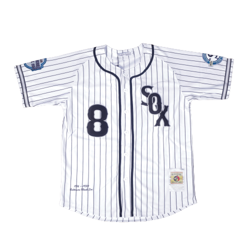 BLACK SOX NEGRO LEAGUE WHITE BASEBALL JERSEY - Allstarelite.com
