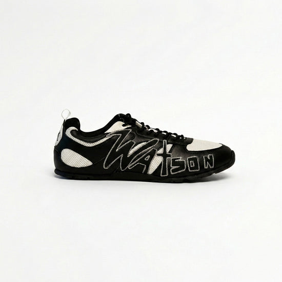 Watson Lopro low-top sneaker in Black White, black and white – alternate view 2