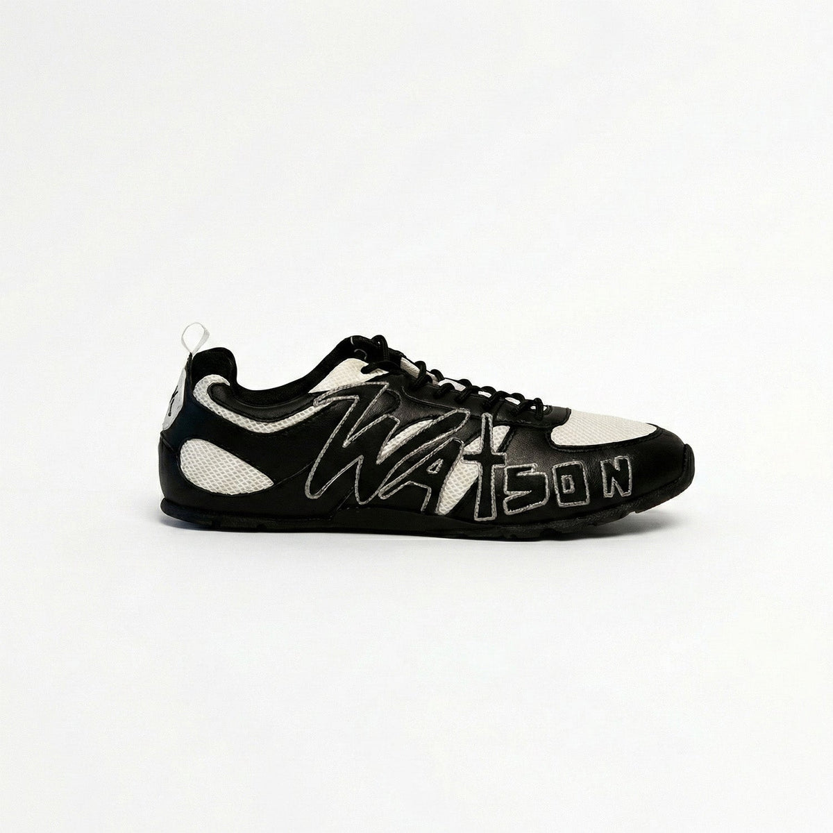 Watson Lopro low-top sneaker in Black White, black and white – alternate view 2