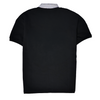 WATSON COLLAR EMBELLISHED BLACK POLO SHIRT