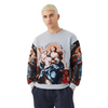 ST MARY CUTOUT TAPESTRY SWEATSHIRT (GREY)