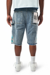 WATSON DOVE LIGHT BLUE DENIM SHORTS