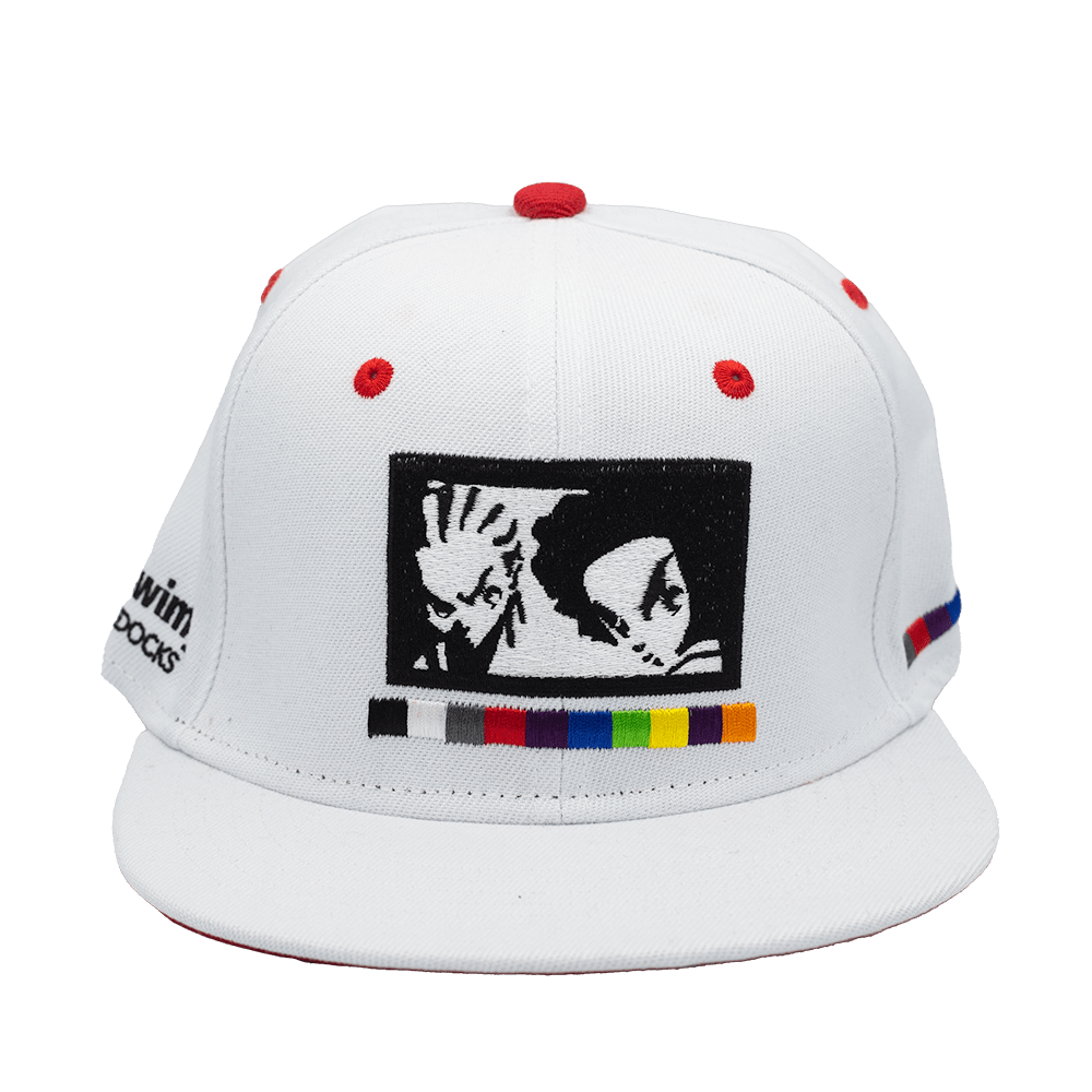 BOONDOCKS WHITE ADULT SWIM FITTED HAT - Allstarelite.com