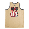 BRAND X ASTROWORLD TAN BASKETBALL JERSEY - Allstarelite.com
