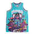BRAND X DREAMVILLE TEAL BASKETBALL JERSEY - Allstarelite.com