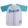 BRAND X DREAMVILLE YOUTH WHITE BUTTOM DOWN BASEBALL JERSEY - Allstarelite.com