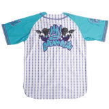BRAND X DREAMVILLE YOUTH BUTTOM DOWN BASEBALL JERSEY (WHITE)
