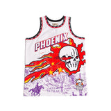 BRAND X HOT IN THE VALLEY BASKETBALL JERSEY (PURPLE)