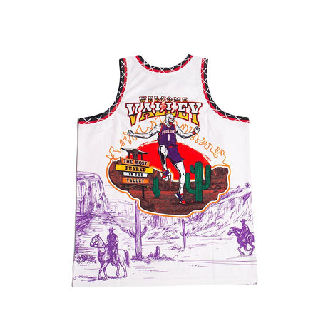 BRAND X HOT IN THE VALLEY YOUTH BASKETBALL JERSEY (PURPLE)
