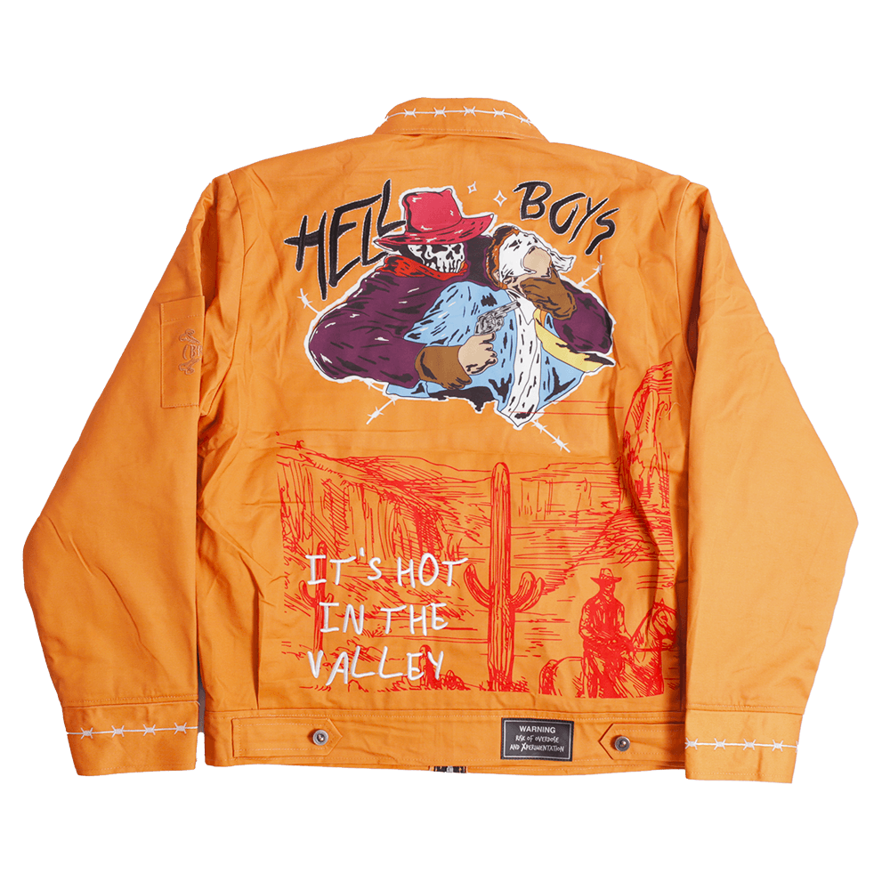 BRAND X ITS HOT IN THE VALLEY WORK JACKET - Allstarelite.com