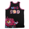 BRAND X JUICE WRLD 999 YOUTH BLACK BASKETBALL JERSEY - Allstarelite.com