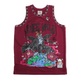 BRAND X JUICE WRLD 999 YOUTH CRANBERRY BASKETBALL JERSEY - Allstarelite.com