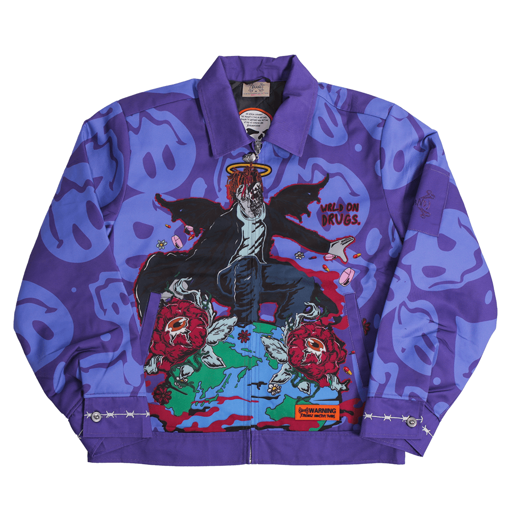 BRAND X JUICE WRLD WORK JACKET - Allstarelite.com
