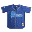 BRAND X THE MARATHON CONTINUES YOUTH BASEBALL JERSEY (ROYAL