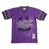 BRAND X WHY SO SERIOUS JOKER PURPLE FOOTBALL JERSEY - Allstarelite.com