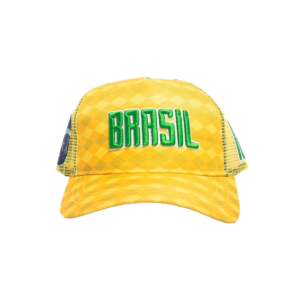BRASIL SOCCER TRUCKER HAT - Allstarelite.com