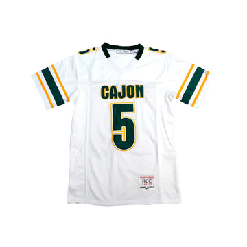 YOUTH JAYDEN DANIELS HIGH SCHOOL FOOTBALL JERSEY (WHITE)