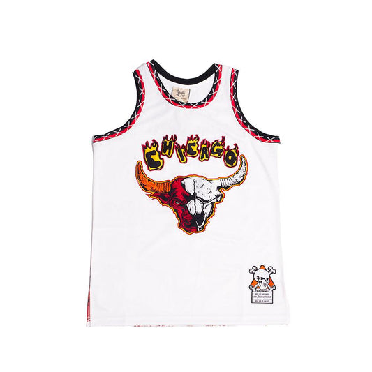 CHICAGO IN FLAMES BASKETBALL JERSEY - Allstarelite.com