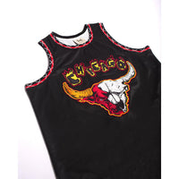BRAND X CHICAGO IN FLAMES BASKETBALL JERSEY (BLACK)