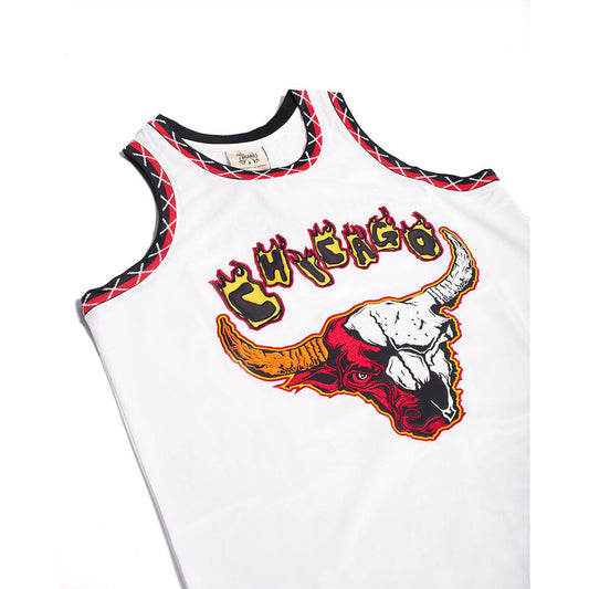 CHICAGO IN FLAMES BASKETBALL JERSEY - Allstarelite.com