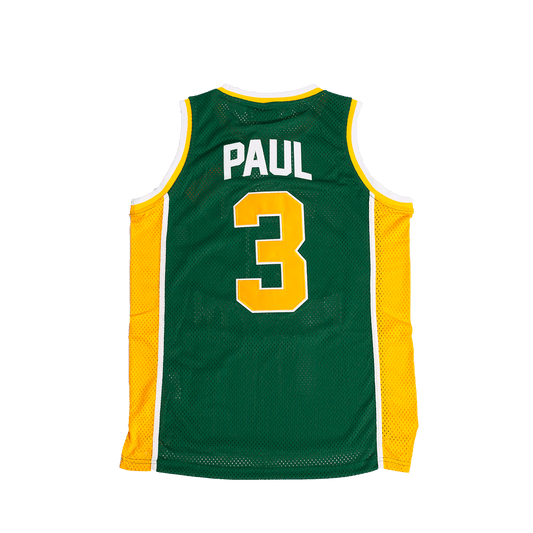 CHRIS PAUL WEST FORSYTH HIGH SCHOOL BASKETBALL JERSEY GREEN - Allstarelite.com