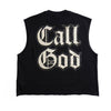 WATSON CALL GOD CUTOFF TSHIRT (BLACK)