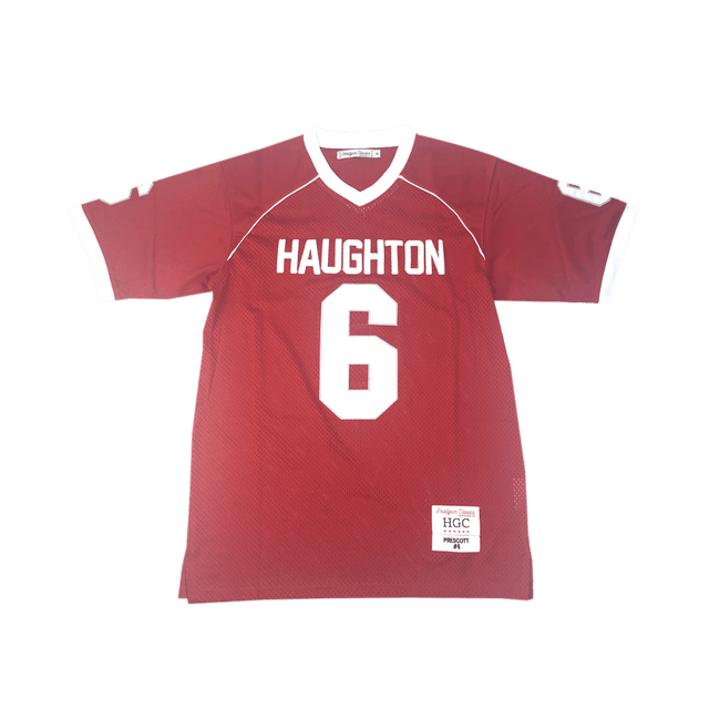 DAK PRESCOTT HIGH SCHOOL FOOTBALL JERSEY RED - Allstarelite.com